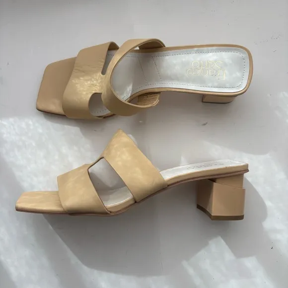 Franco Sarto Kirsi Block Heel Sandal Sz 9M