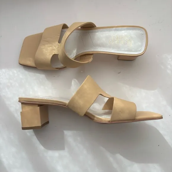Franco Sarto Kirsi Block Heel Sandal Sz 9M