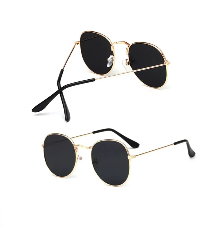Gafas De Sol Casual Redondas Unisex