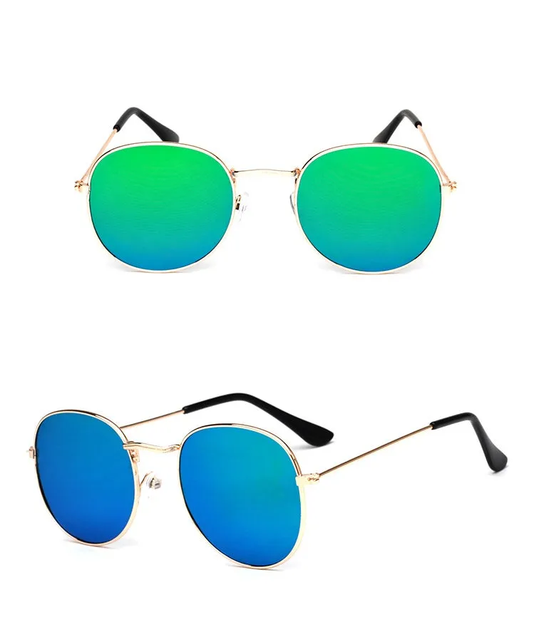Gafas De Sol Casual Redondas Unisex