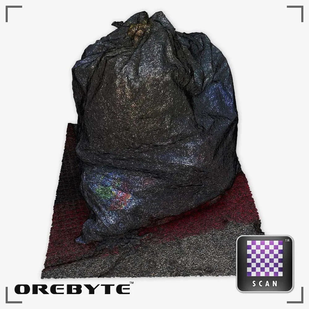 Garbage Bag White 02