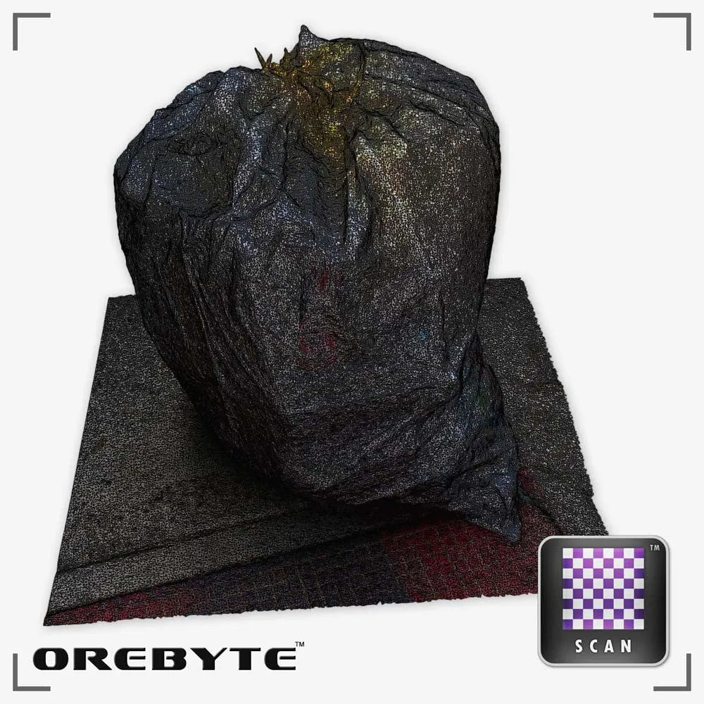 Garbage Bag White 02