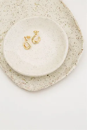 Geo Hook Earrings