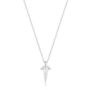 Geometric Point Pendant Necklace