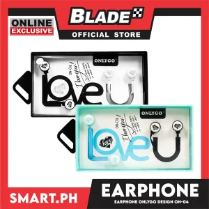 Gifts Earphone Onlygo Design On-04 (Assorted Colors)