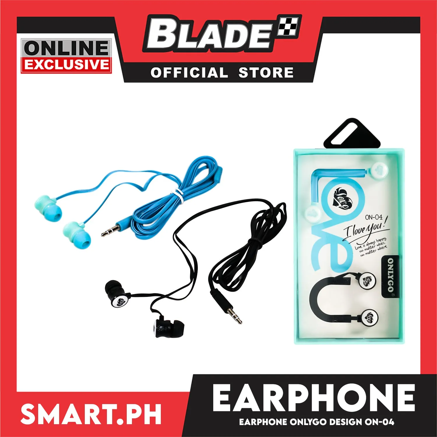 Gifts Earphone Onlygo Design On-04 (Assorted Colors)