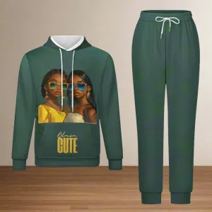 Glam Cute Hoodie Set
