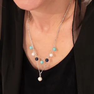 GLEAM CASCADE LAYERED NECKLACE