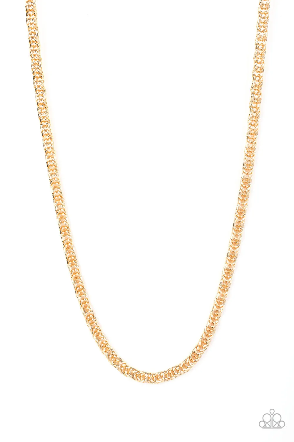 Go Down Fighting Gold Urban Necklace