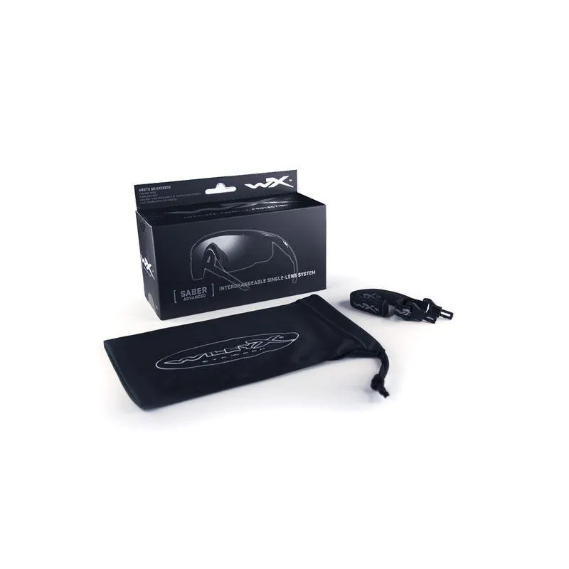 Goggles SABER ADVANCED Smoke Grey  plus  Light Rust/Matte black frame