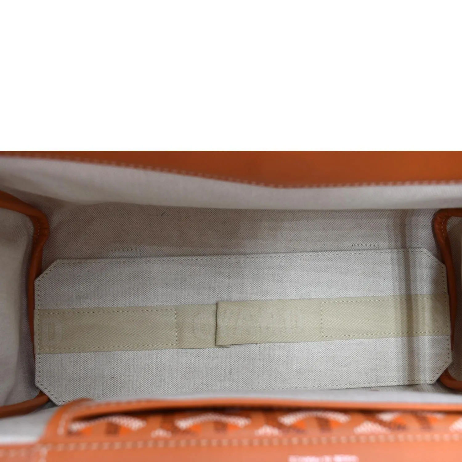 GOYARD Rouette Soft Canvas Shoulder Bag Orange