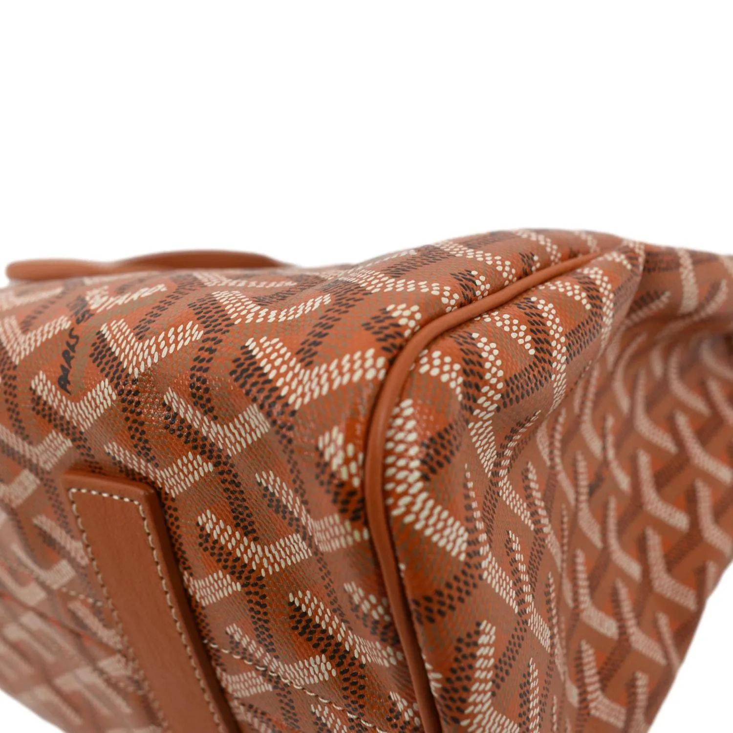 GOYARD Rouette Soft Canvas Shoulder Bag Orange