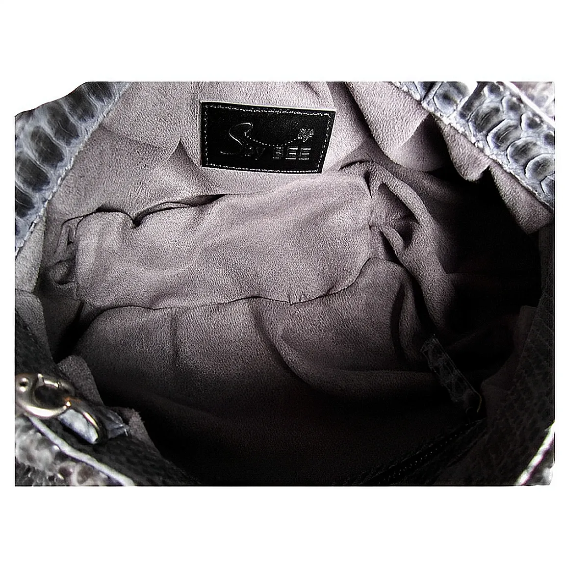 Grey Dumpling Bag