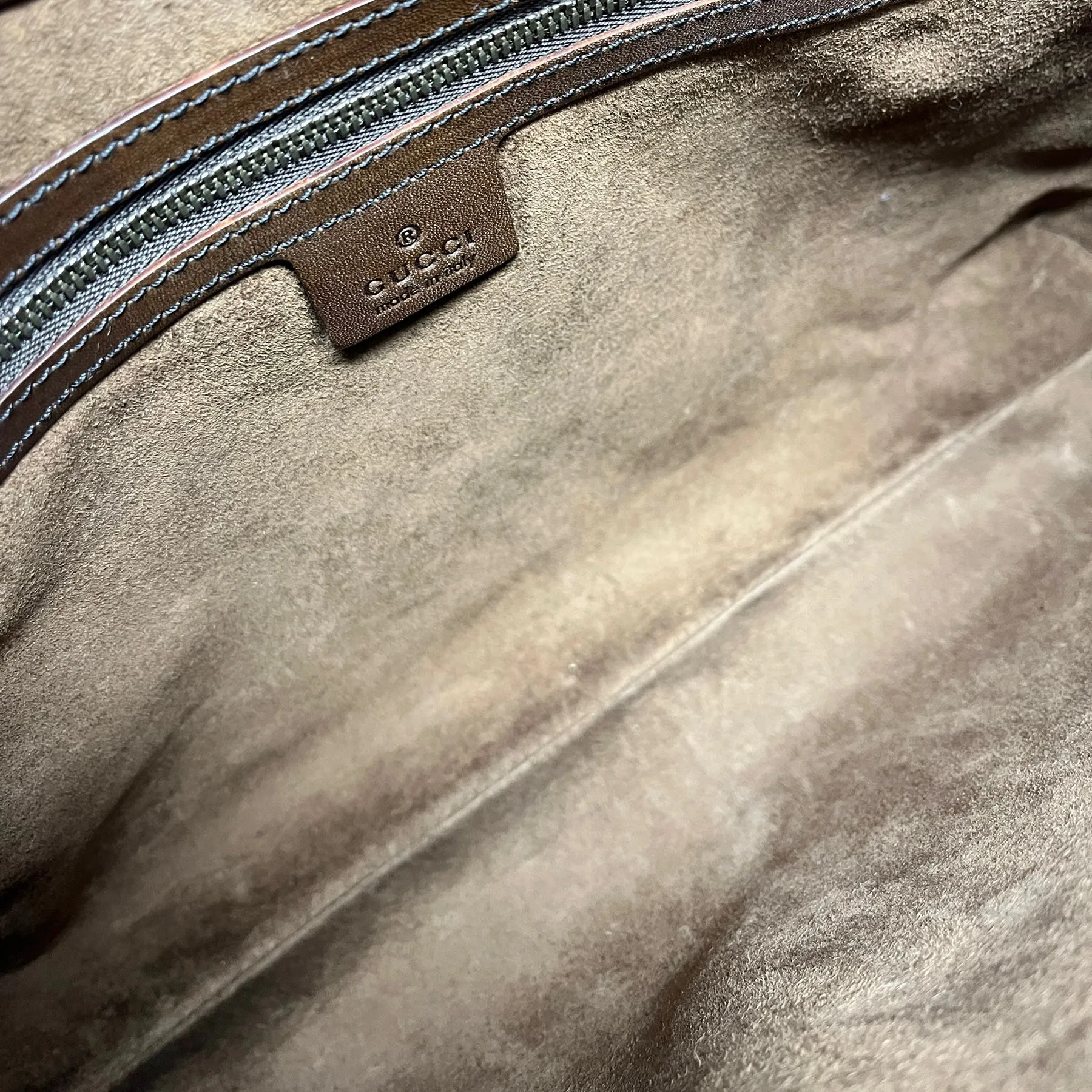 Gucci Brown Logo Shoulder Bag
