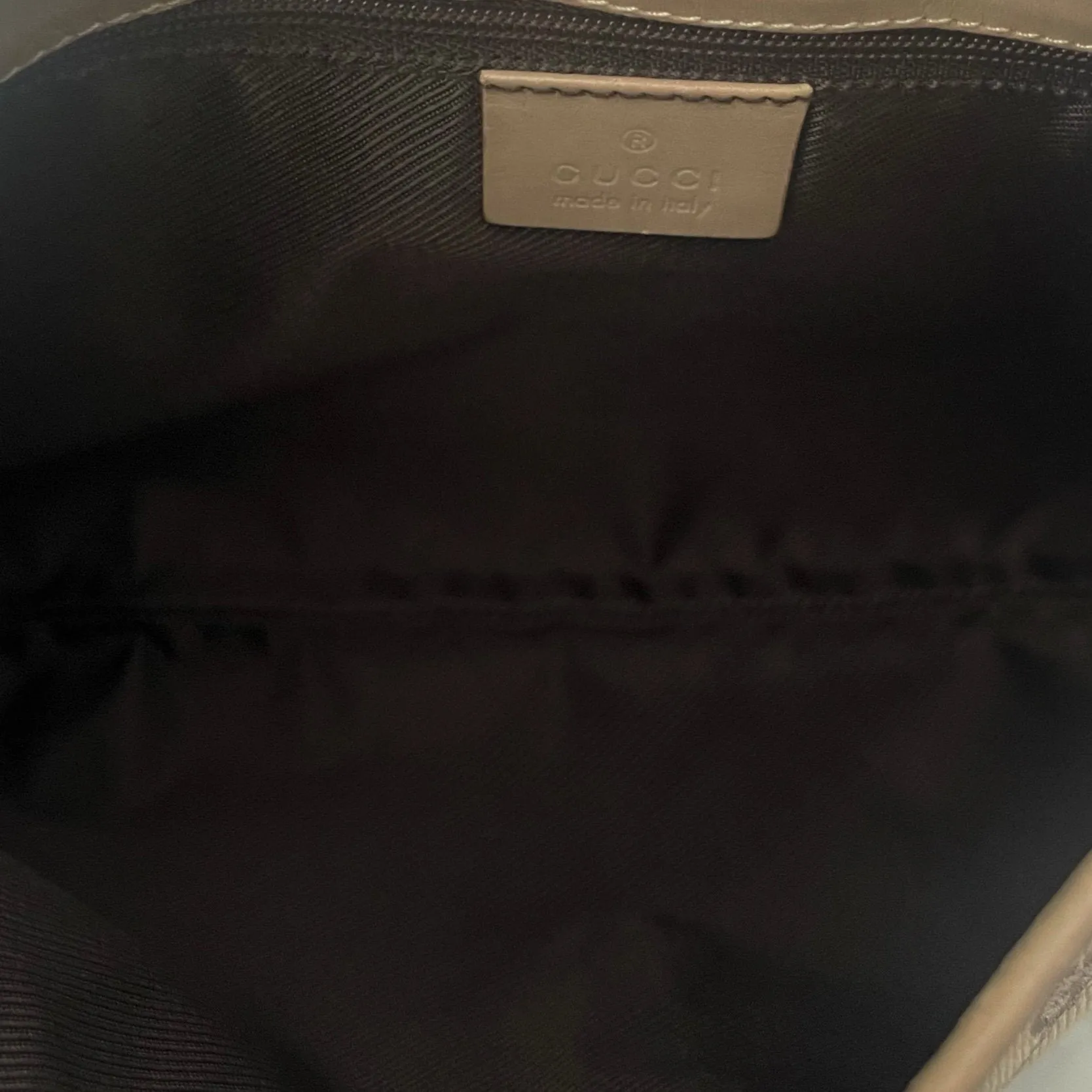 Gucci Nude Monogram Clasp Shoulder Bag