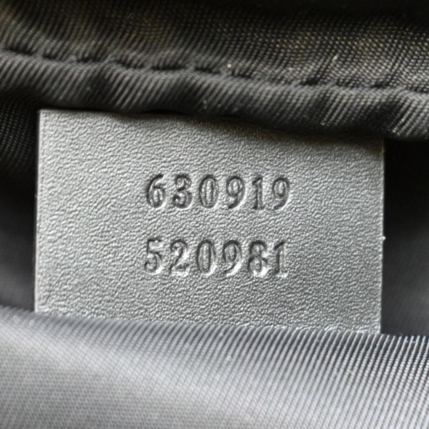 GUCCI Web Monogram Canvas Slim Belt Bag Black 630919