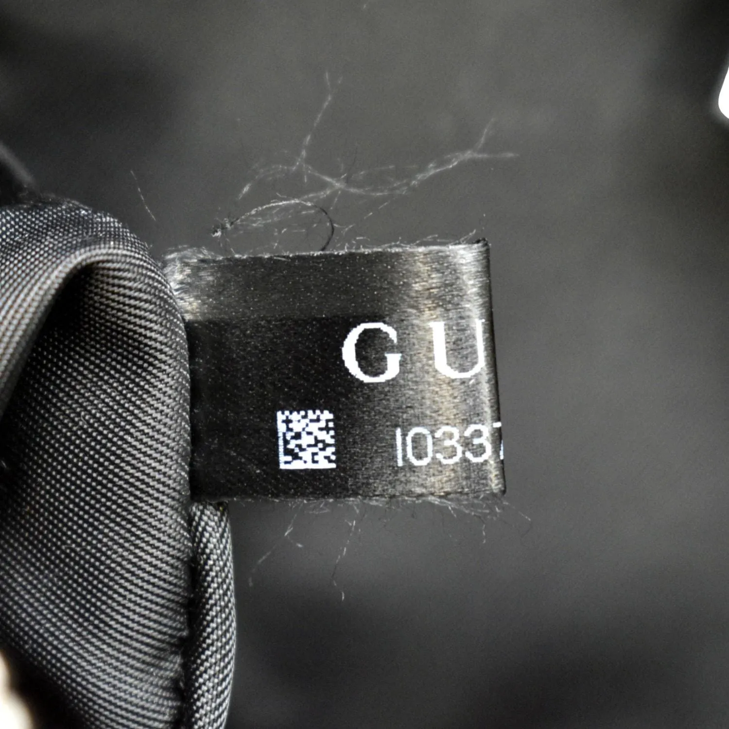 GUCCI Web Monogram Canvas Slim Belt Bag Black 630919