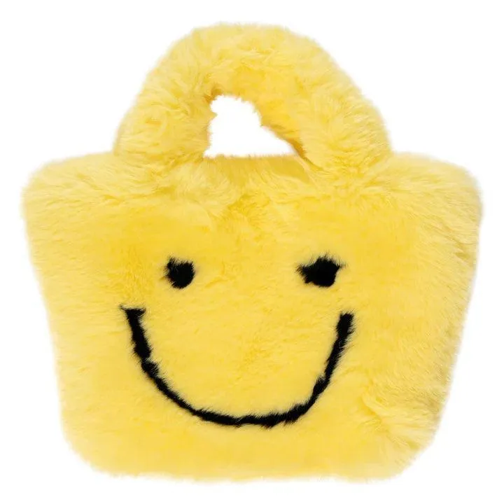 Handbags  |Faux Fur Smile Bag- assorted | Malibu Sugar