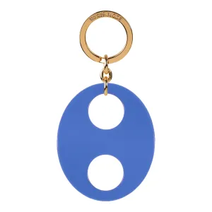 Haricot Large Blue Keyring
