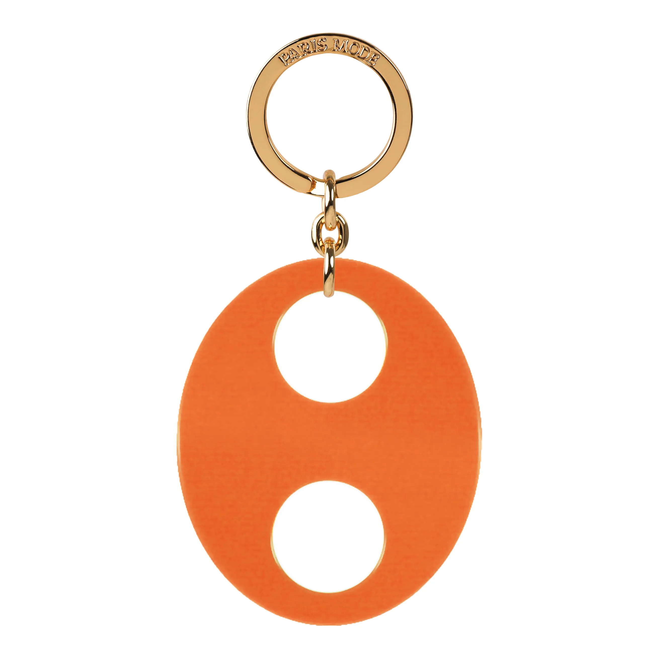 Haricot Large Orange Keyring