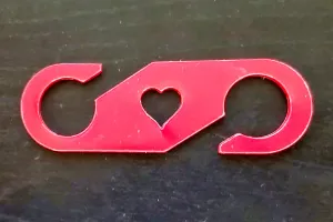 Heart Ear Savers - Face Mask Elastic Extender - Elastic Clip