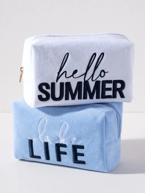 Hello Summer  Zip Pouch
