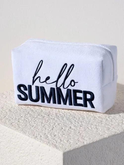 Hello Summer  Zip Pouch