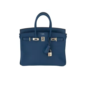 Hermes Blue 25cm Birkin