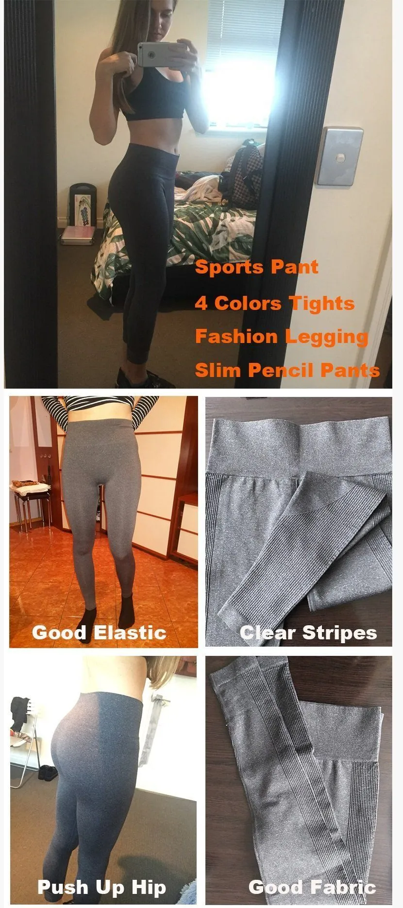 High Elastic Fitness Leggings