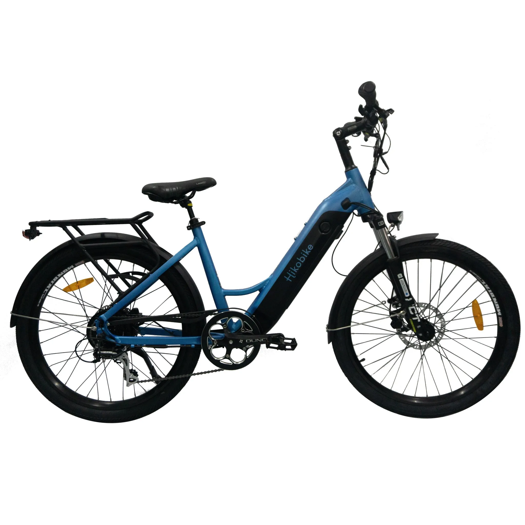 Hiko Scout Electric Bike 672Wh Battery Blue
