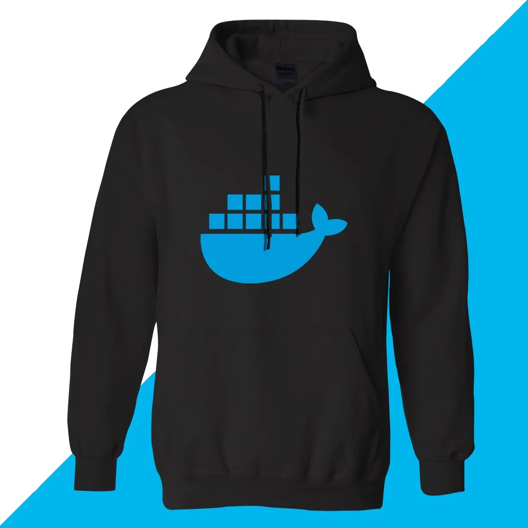 HOODIE BUZO SACO CANGURO DEVELOPER DOCKER