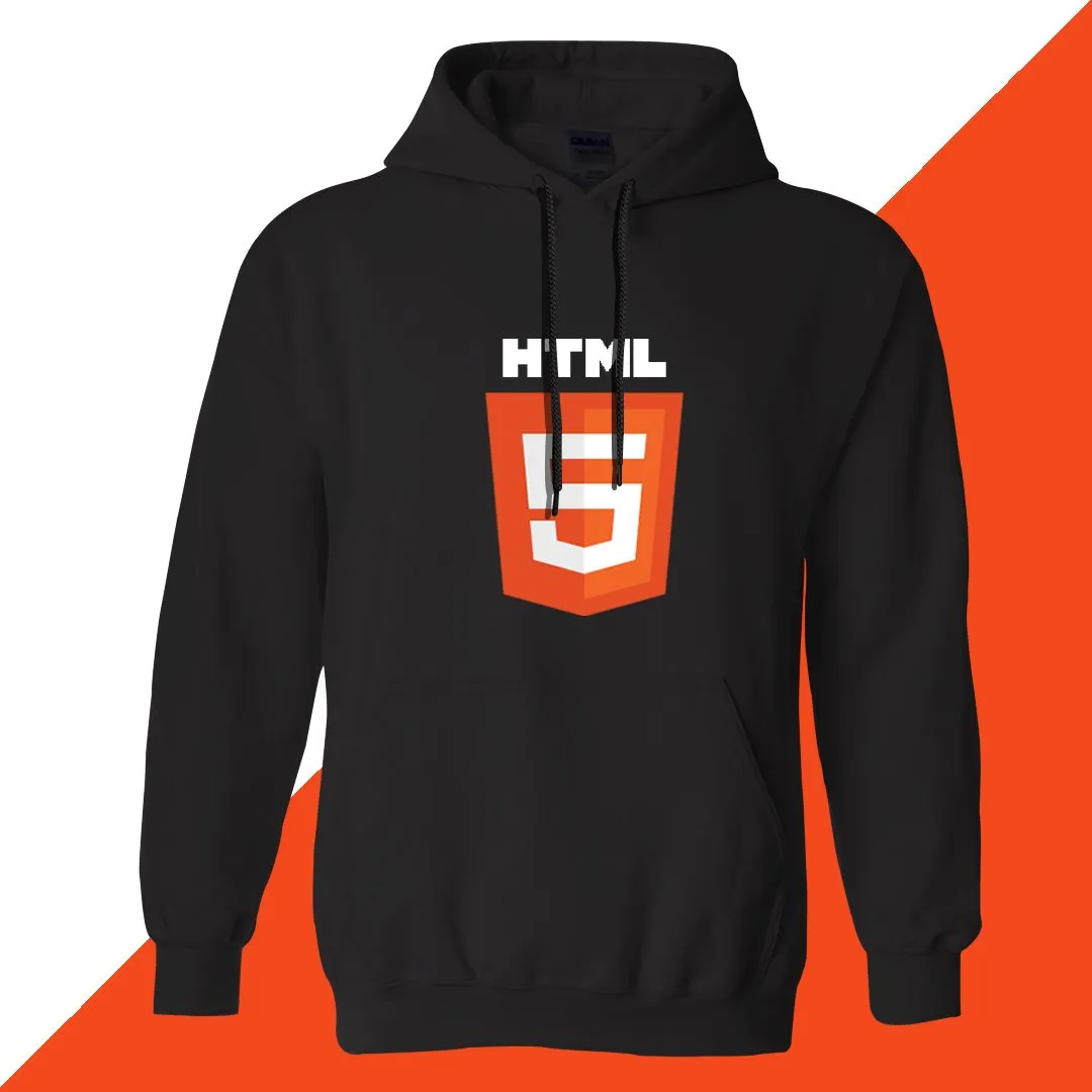 HOODIE BUZO SACO CANGURO DEVELOPER HTML5