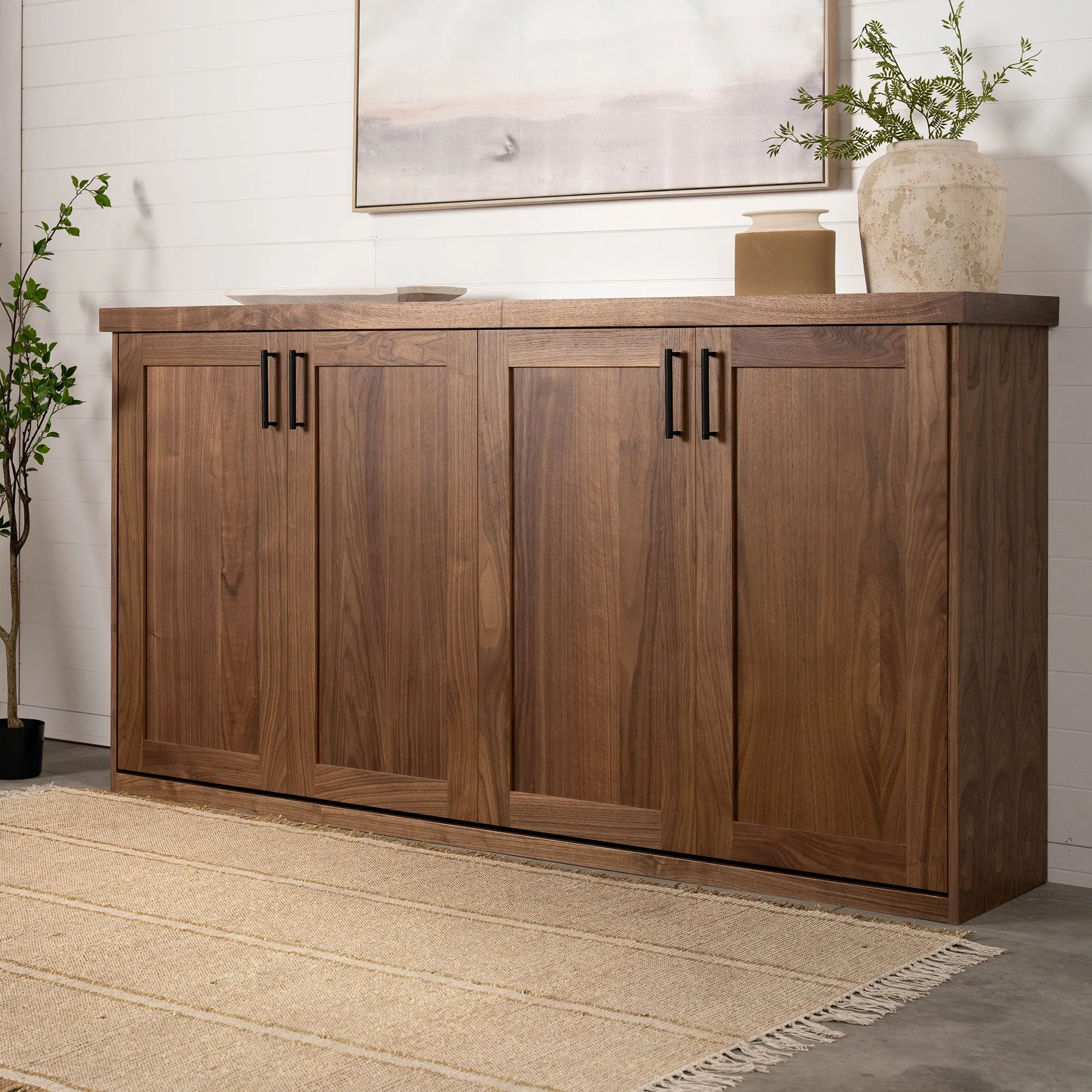 Horizontal Murphy Bed - Twin (Unassembled)