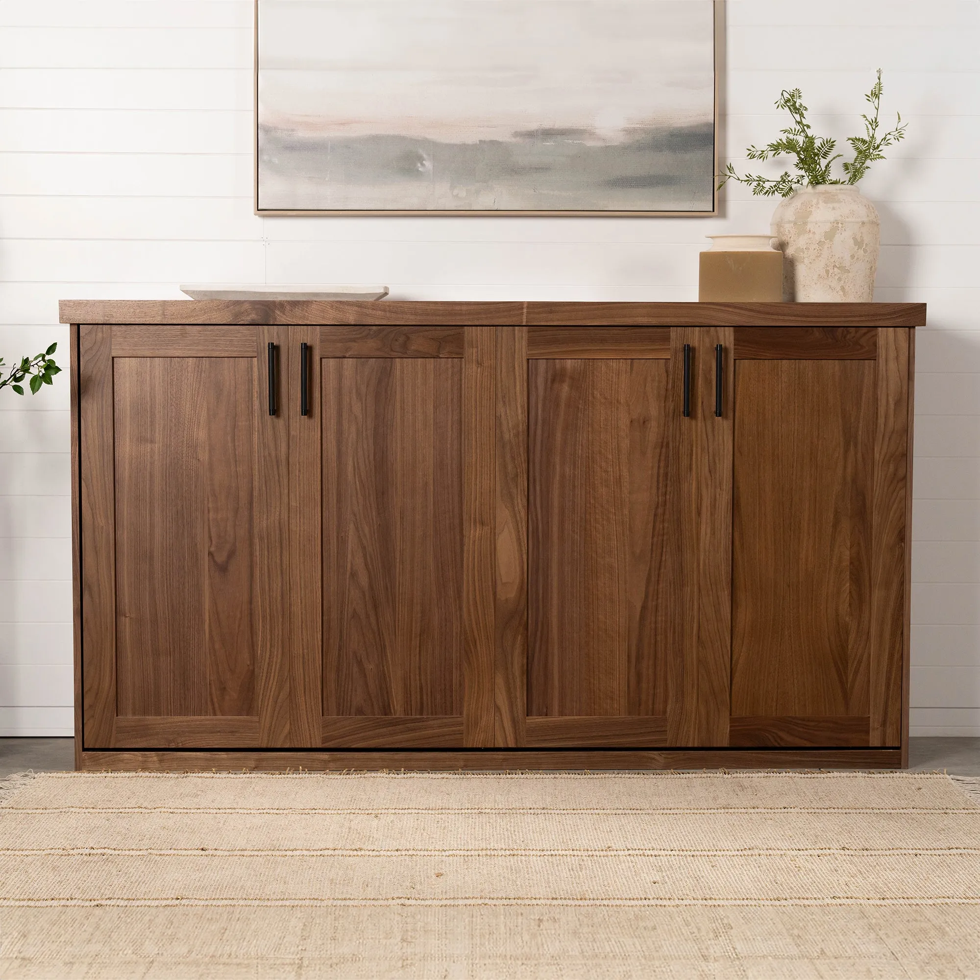 Horizontal Murphy Bed - Twin (Unassembled)