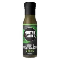 Hunter and Gather |  100% Avocado Oil Greek Dressing 250ml | 250ml
