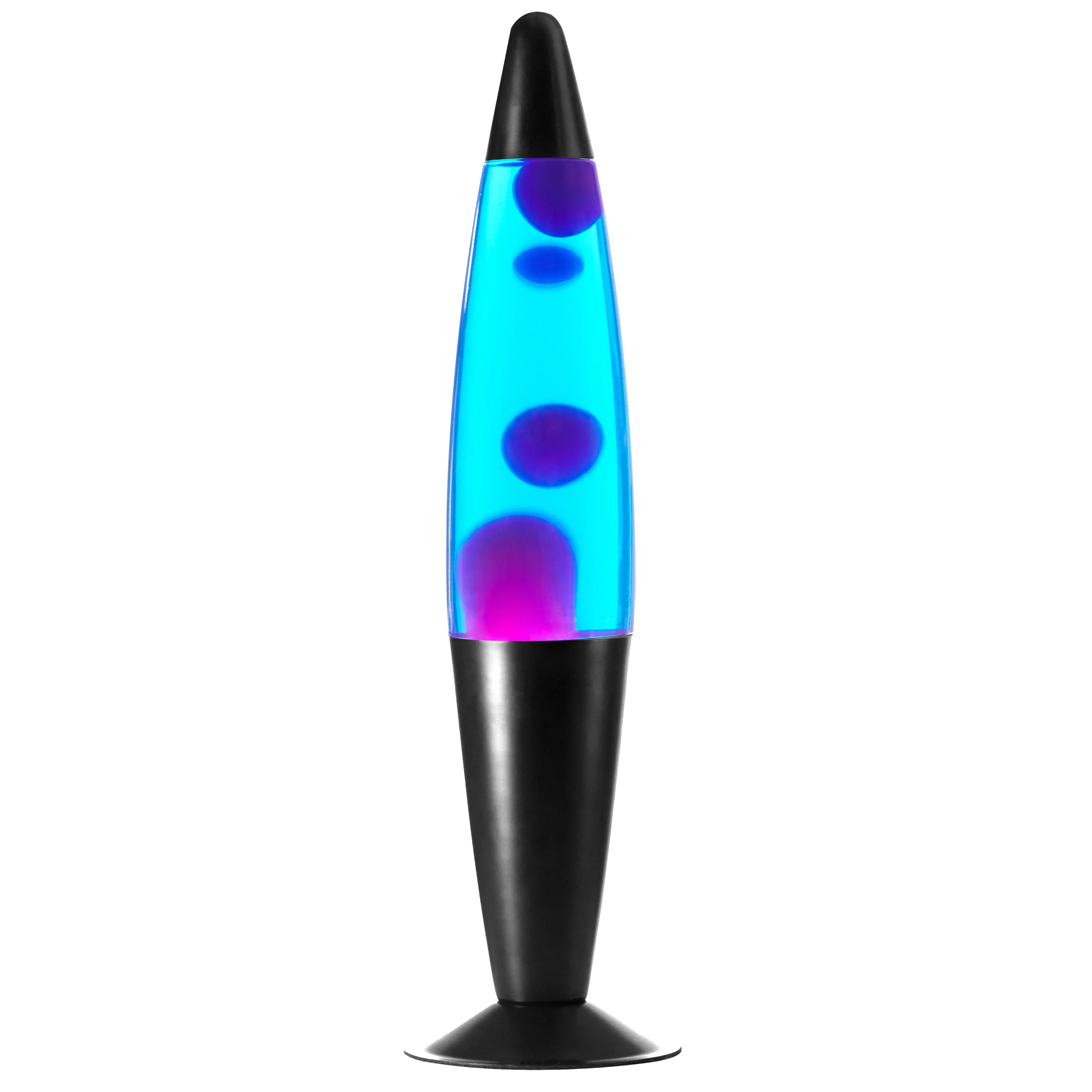 Import to AutoDS    Urban Shop, 16" Yellow/Blue Lava Motion Volcano Lamp, Yellow Wax in Blue Liquid, Silver Metal Base, LED