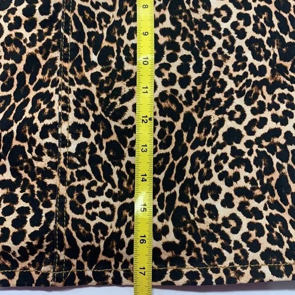INC ANIMAL PRINT SKIRT