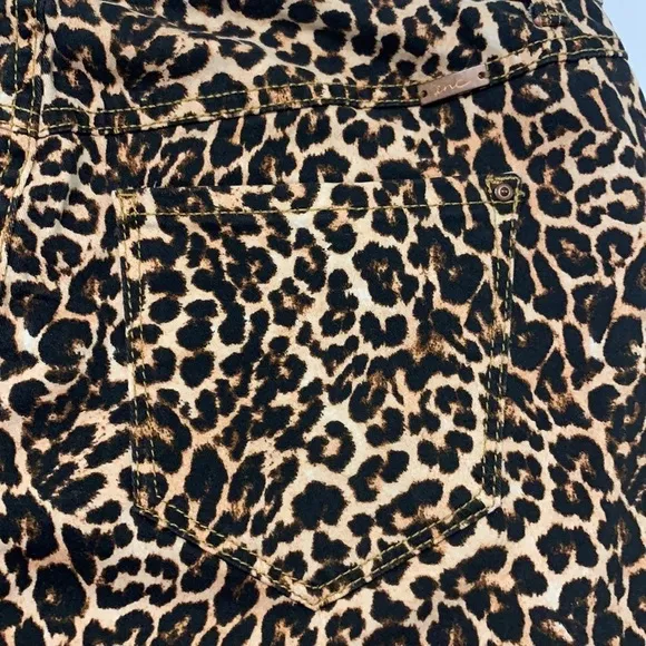 INC ANIMAL PRINT SKIRT