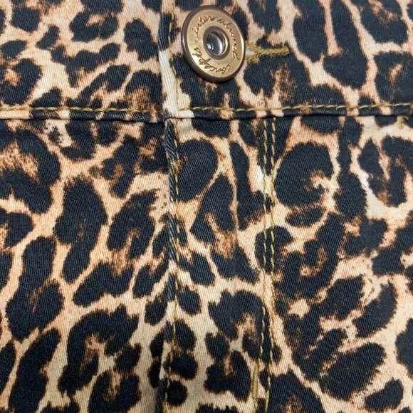 INC ANIMAL PRINT SKIRT