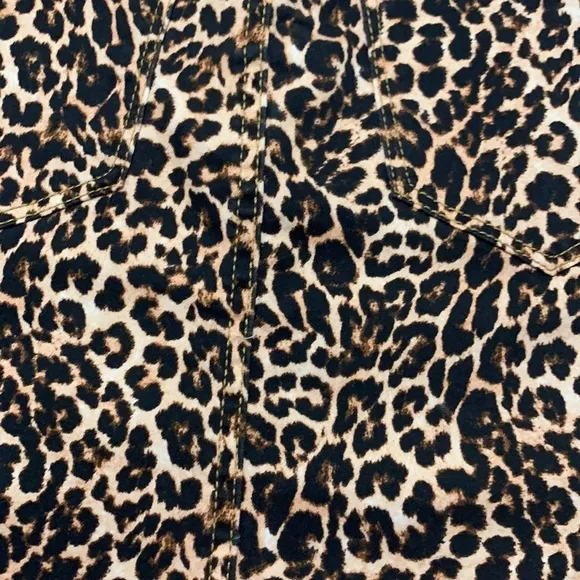 INC ANIMAL PRINT SKIRT