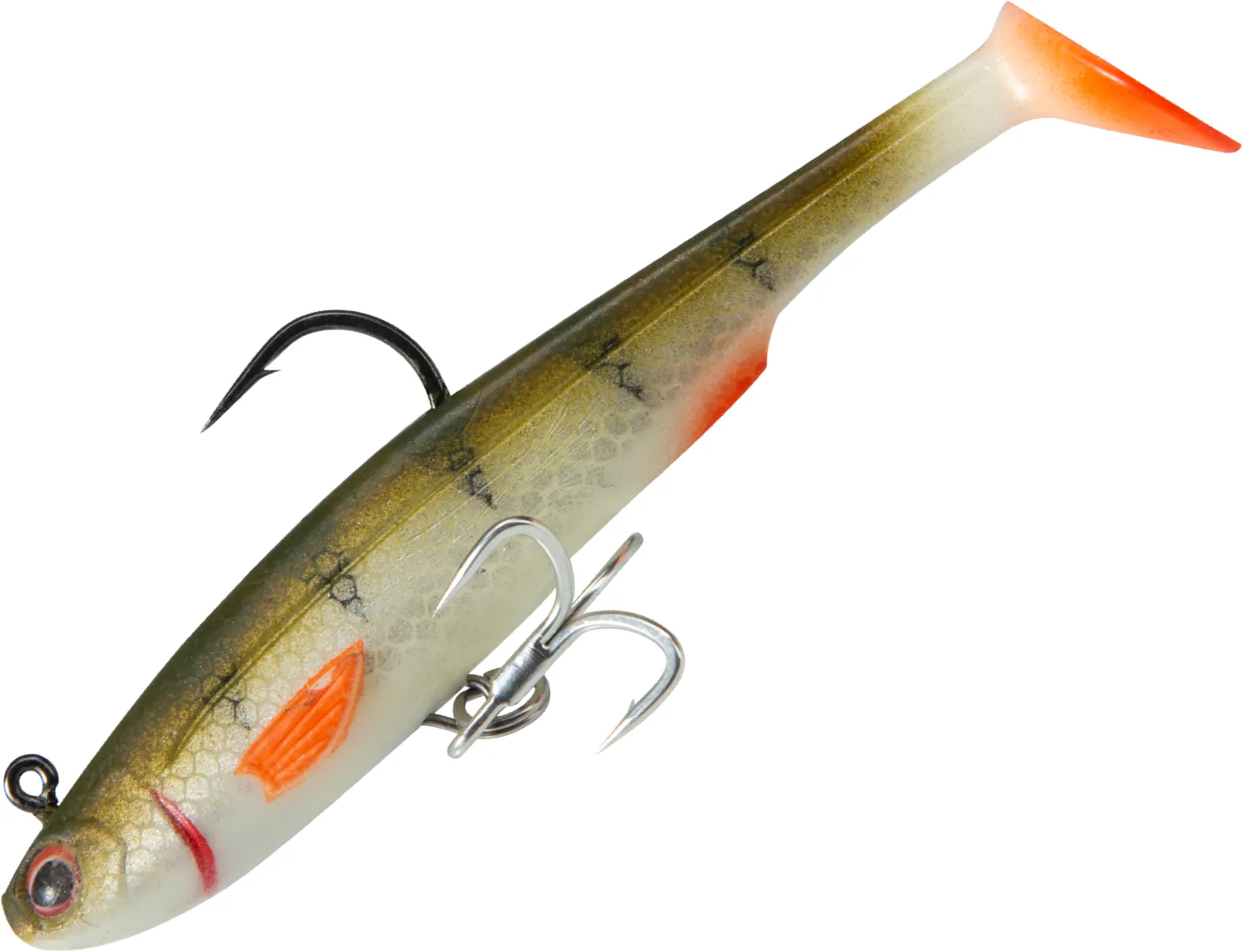 Irukandji Sicario DTF Rigged Soft Plastic Swimbait Lure 125