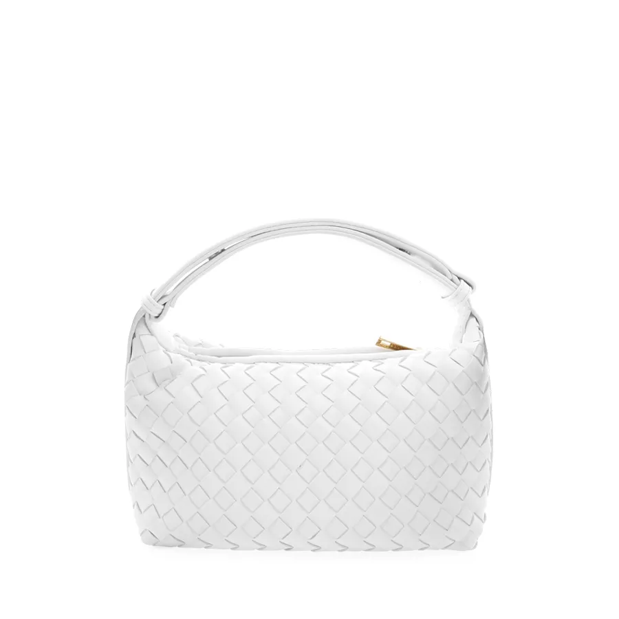 ISABELLE HANDLE BAG - WHITE
