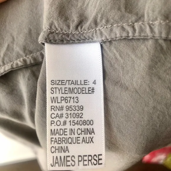 James Peres casual dress