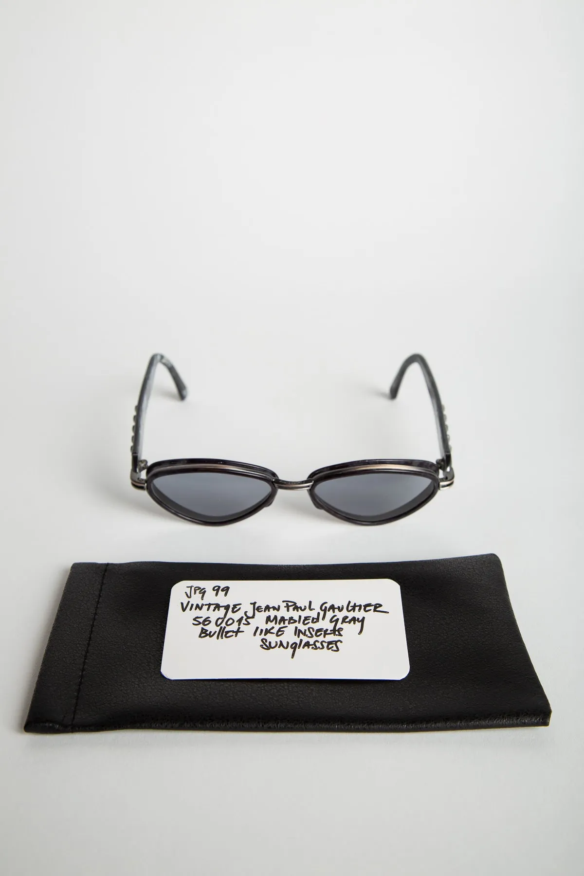 JEAN PAUL GAULTIER | 1990'S 56 0015 BULLET SUNGLASSES