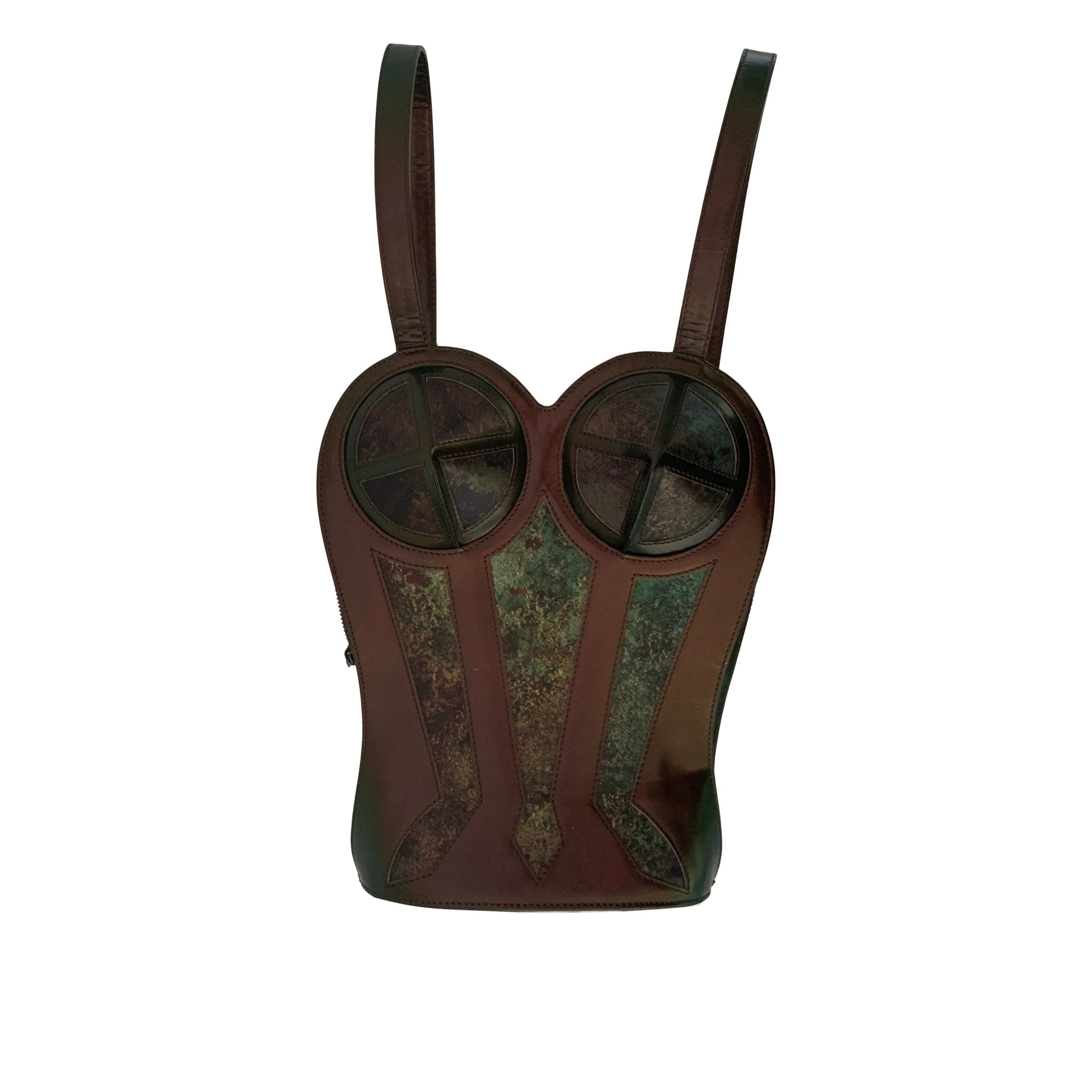 Jean Paul Gaultier Iridescent Corset Backpack