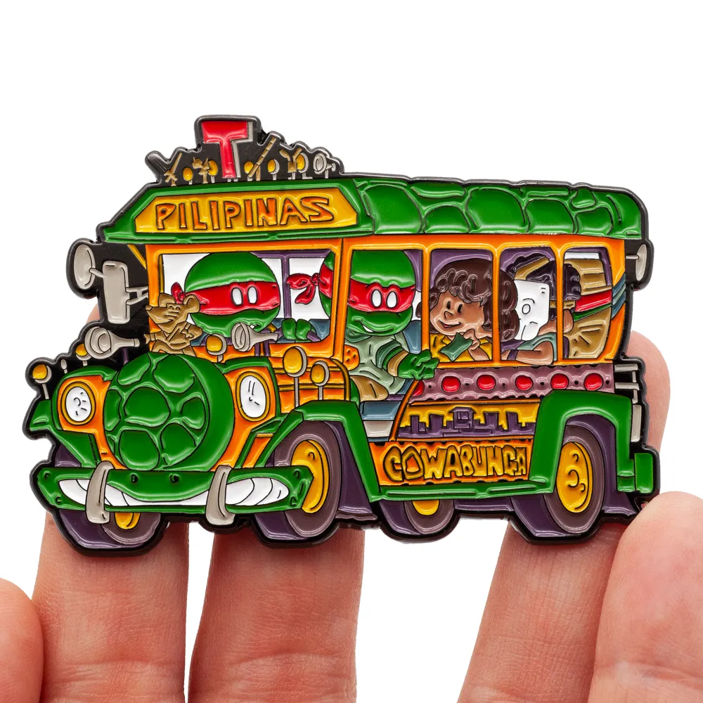 Jeepney Kultura Green Machin Pin Set (FAHM Edition)