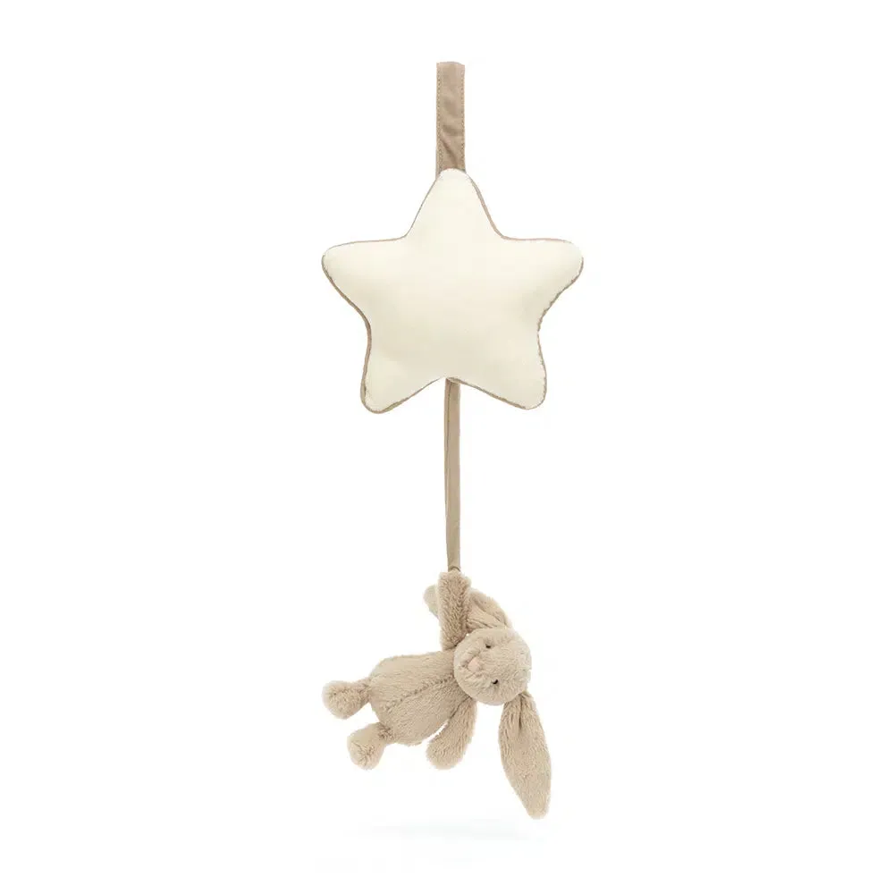 Jellycat Bashful Bunny Musical Pull Beige