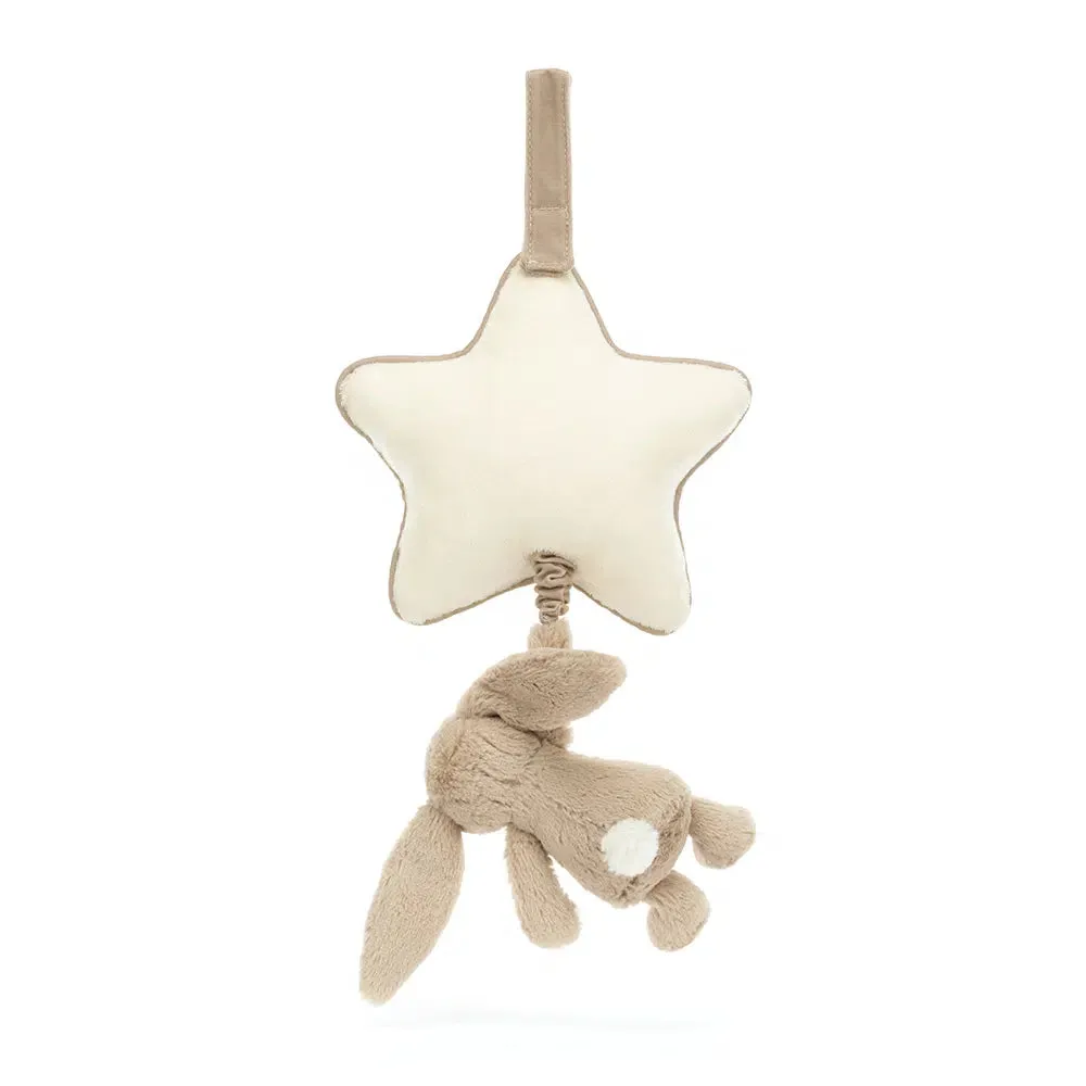 Jellycat Bashful Bunny Musical Pull Beige