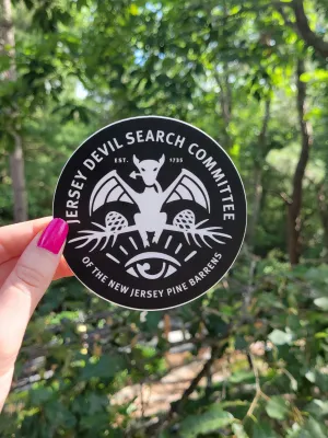 Jersey Devil Search Committee Sticker