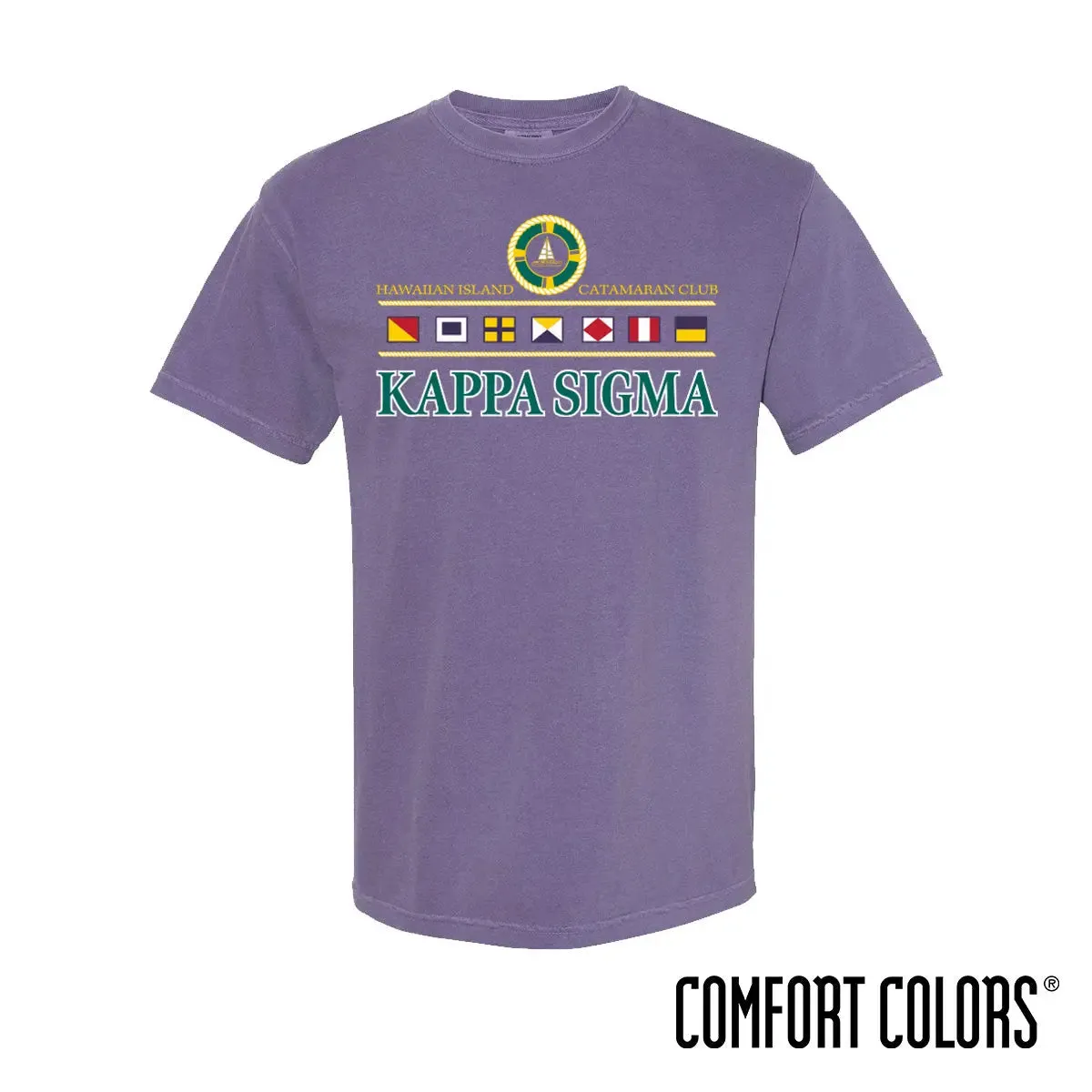 Kappa Sig Vintage Catamaran Club Short Sleeve Tee